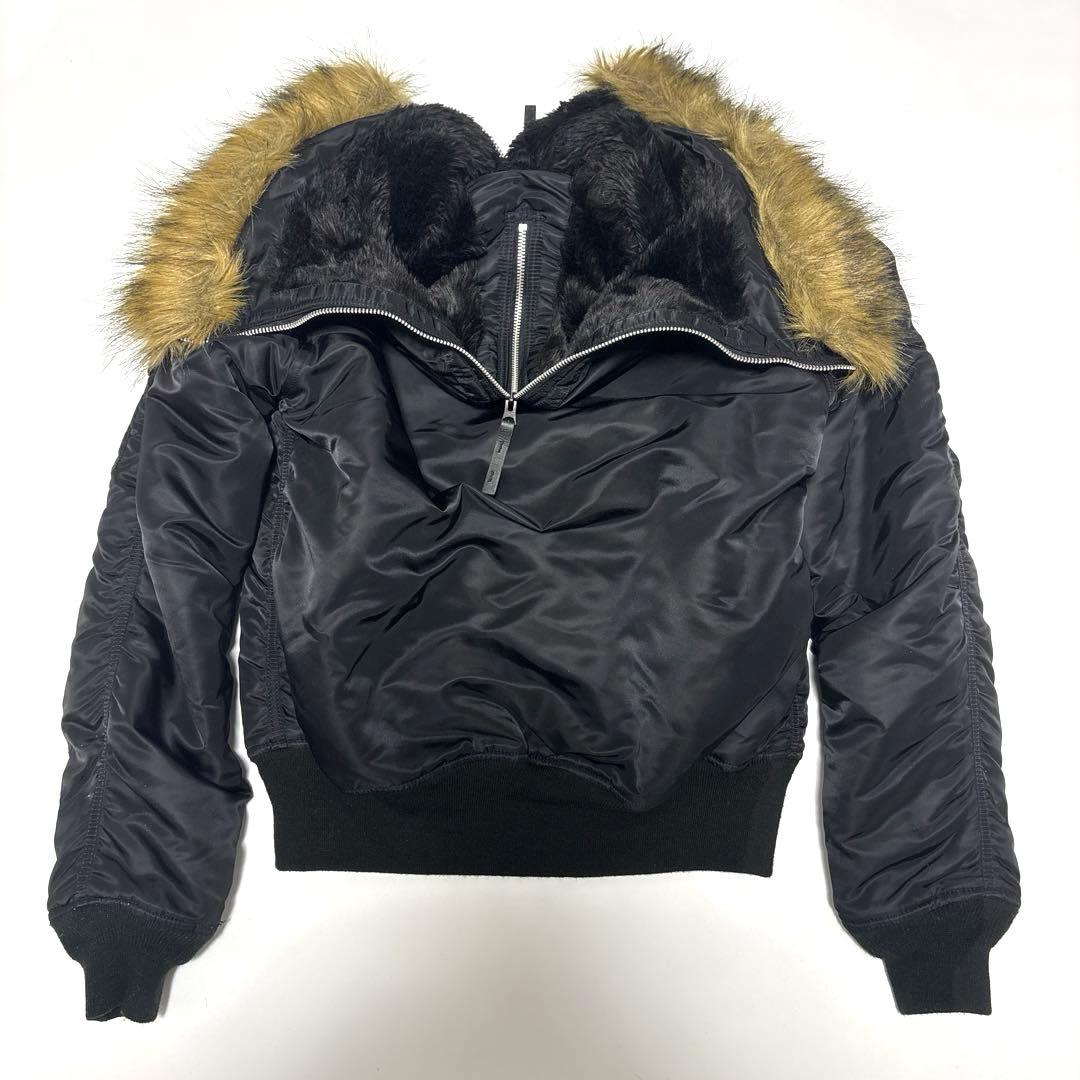 ✨美品✨ ALPHA アルファ N-2B フライトジャケット【L】ブラック