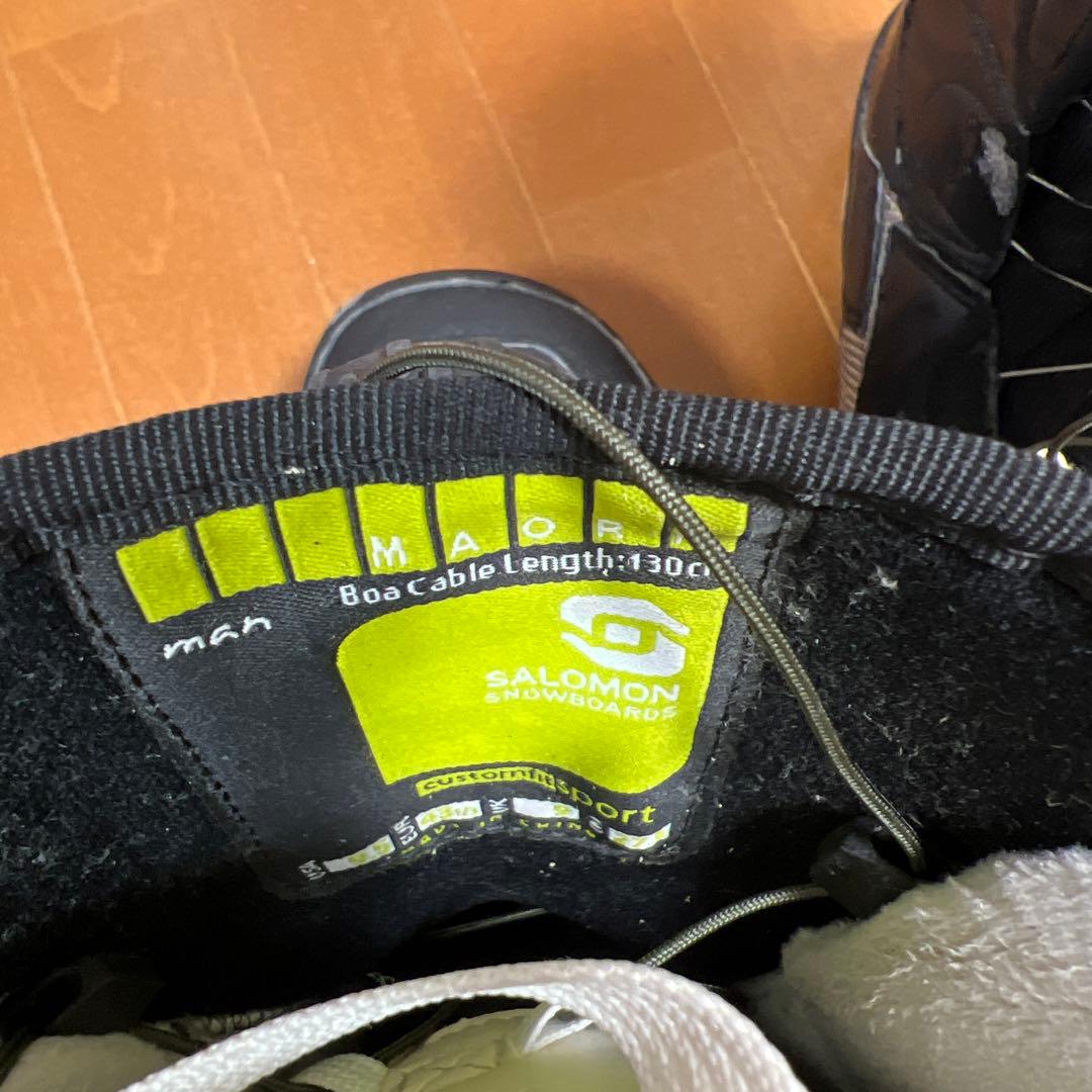 M*様 サロモン　スノーボードブーツ BOAシステム　salomon 27.5