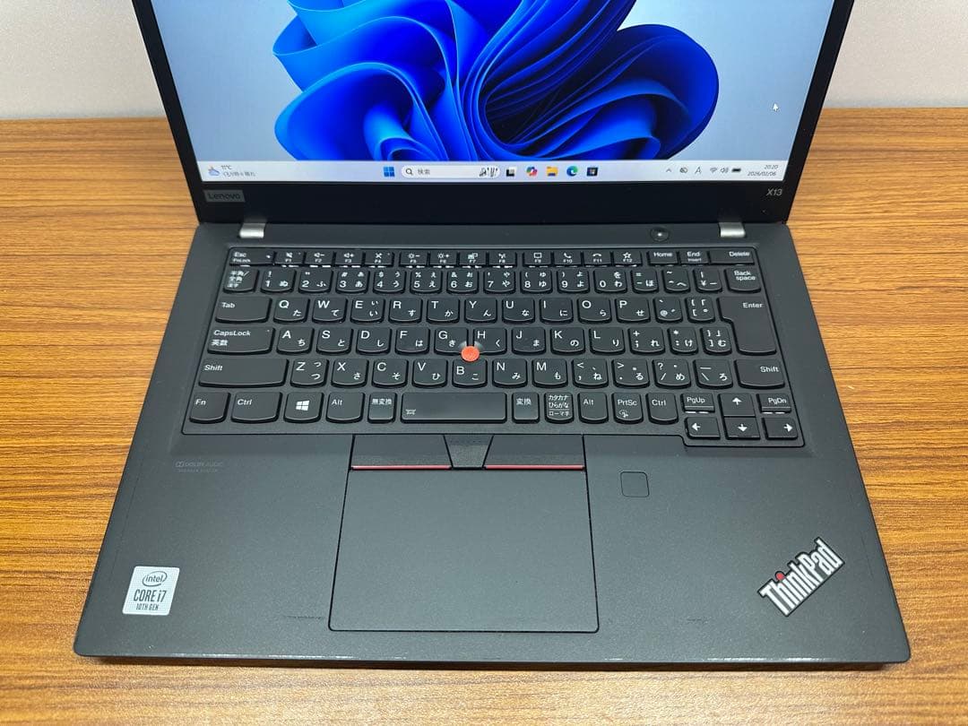Windowsノート本体 2.ThinkPad X13 Gen1 i7-10510 32Gb 256