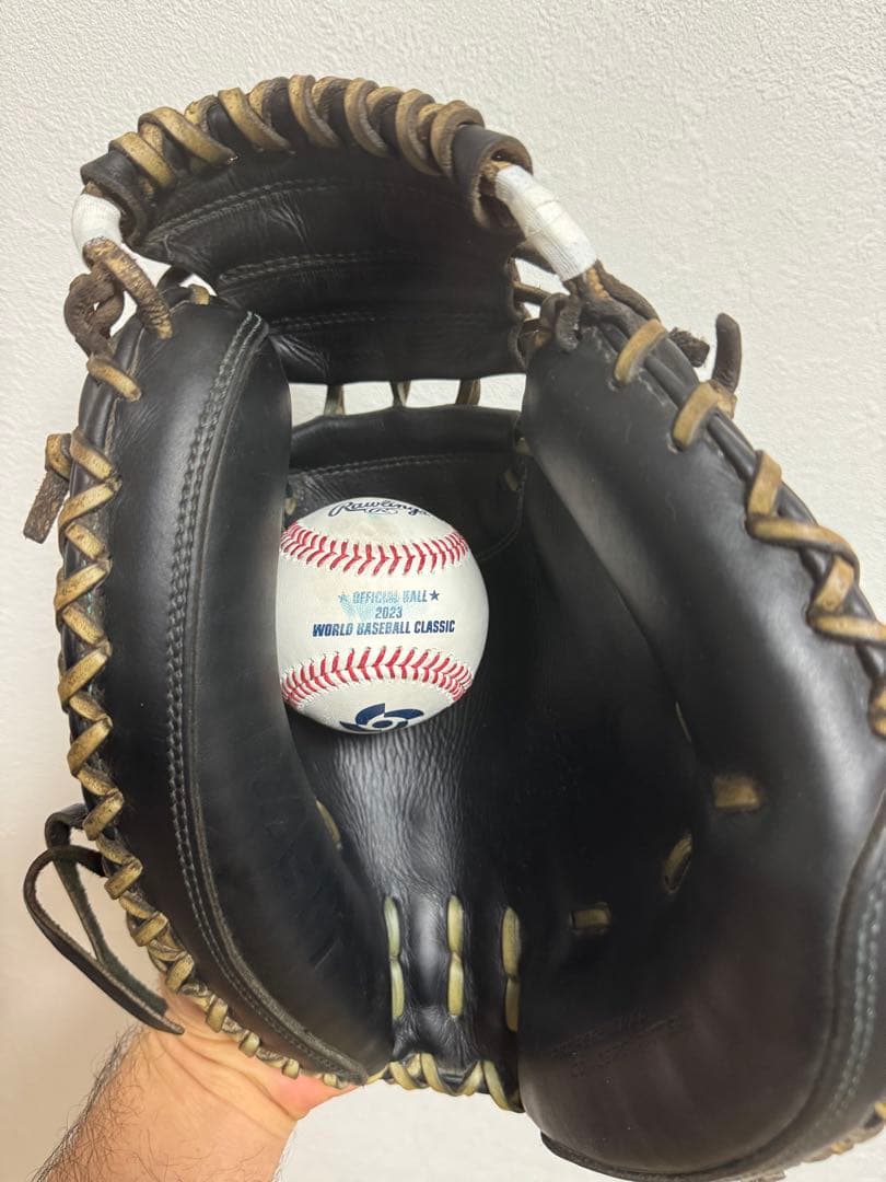 【美品】値引き交渉可！ZETT 硬式野球キャッチャーミット 小林誠司型