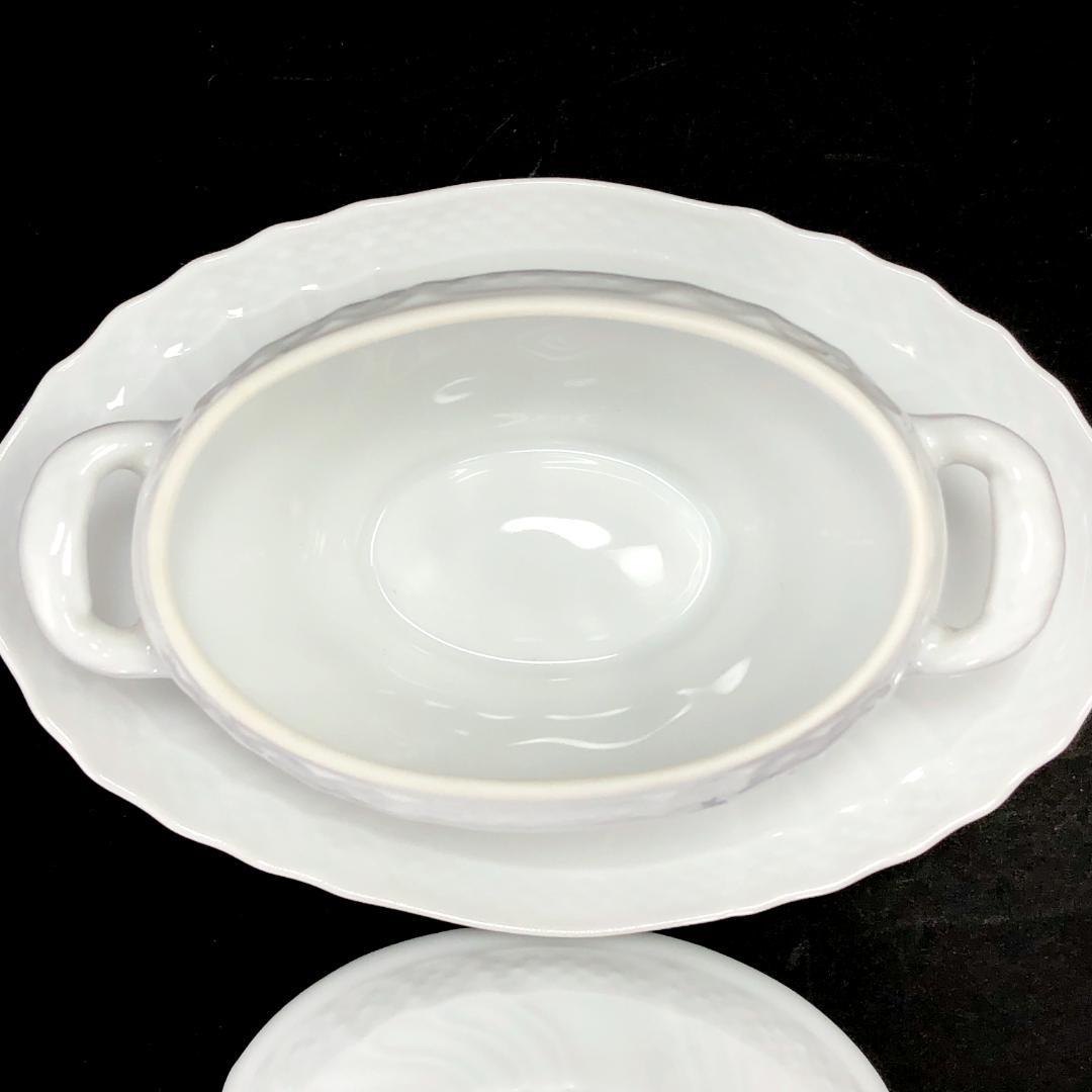 【美品】リチャードジノリ／ベッキオホワイト ティーセット