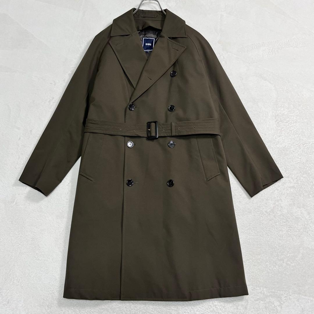 美品『シップス』DiAPLEX 高機能トレンチコート 河田ダウン ライナー脱着可