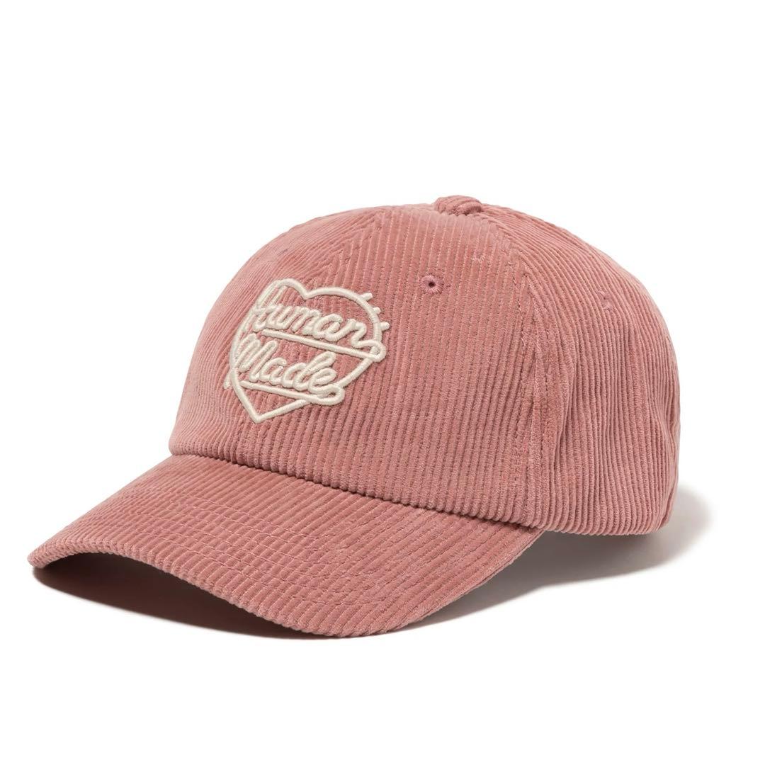 帽子 Human made 6PANEL CORDUROY CAP Pink
