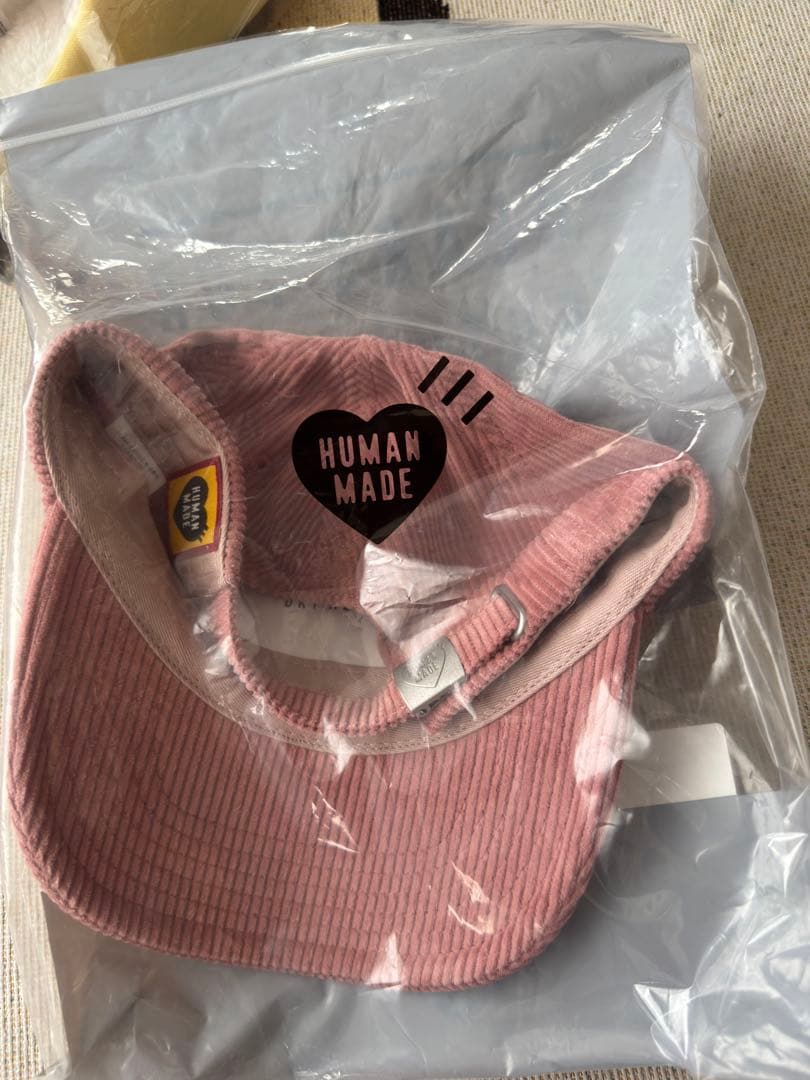 帽子 Human made 6PANEL CORDUROY CAP Pink