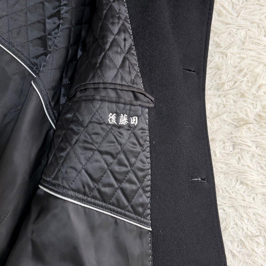 16478✨美品✨️ランバンコレクション 50 LL カシミヤ100% コート 黒