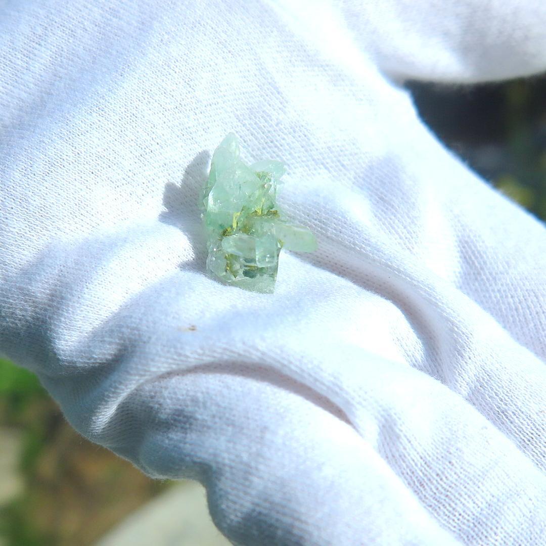 PowerStone✦天然石·.⋆グリーンアポフィライトの原石1⋆.·✦no8
