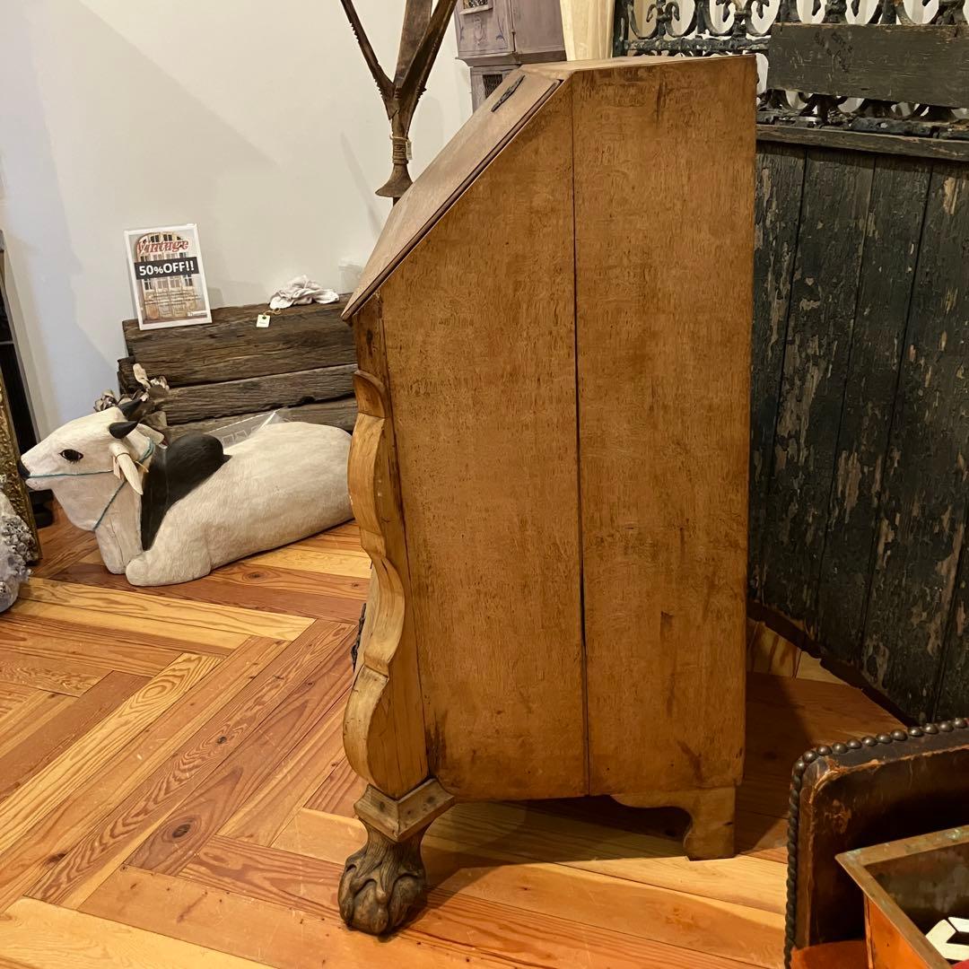 アンティークライティングビューロー(書記台)　チェスト