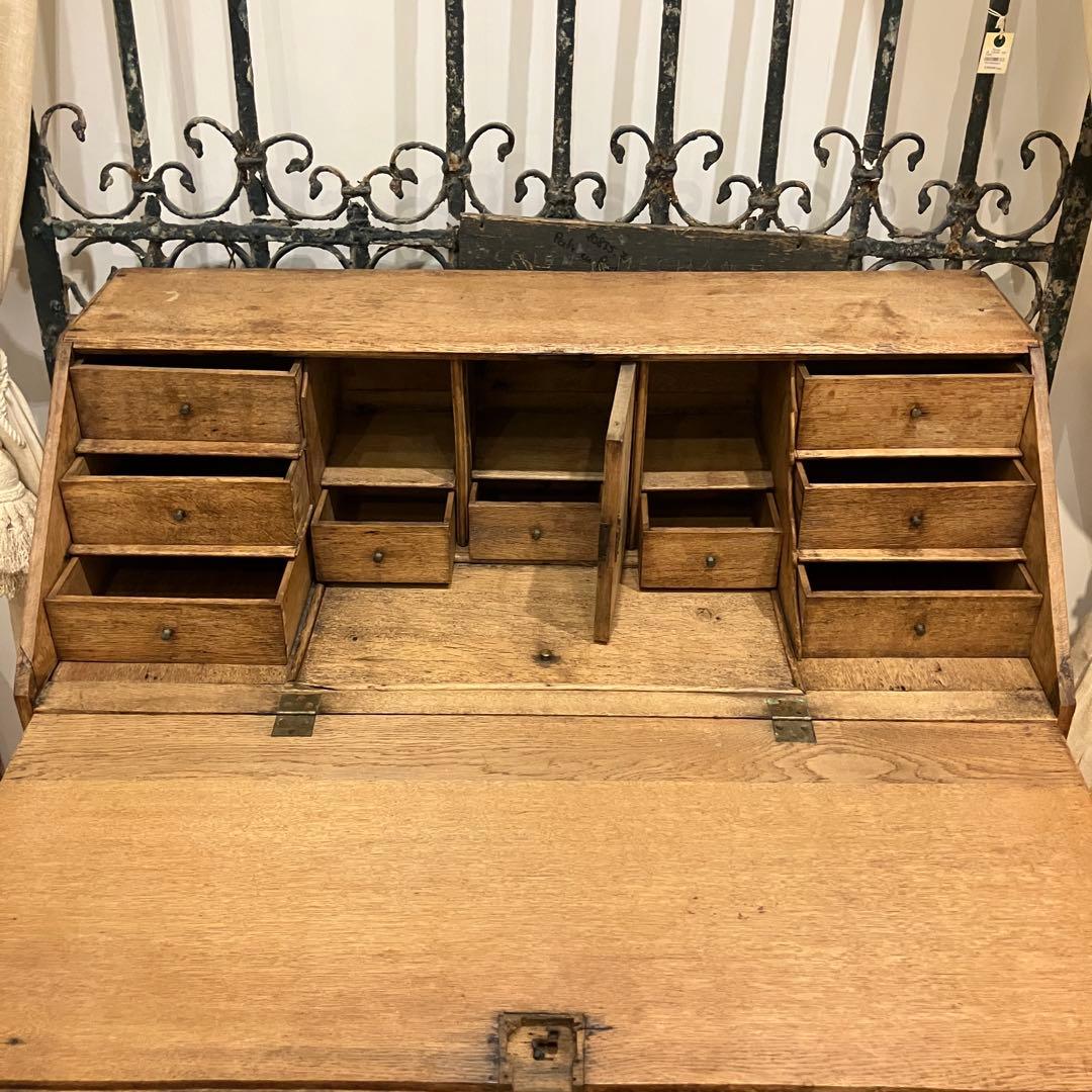 アンティークライティングビューロー(書記台)　チェスト