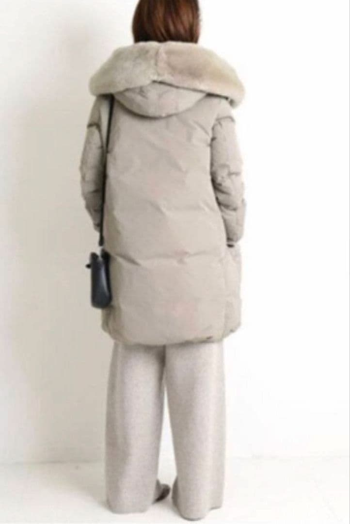 ウールリッチ IENA別注 ダウン COCOON ESKIMO ベージュ XS