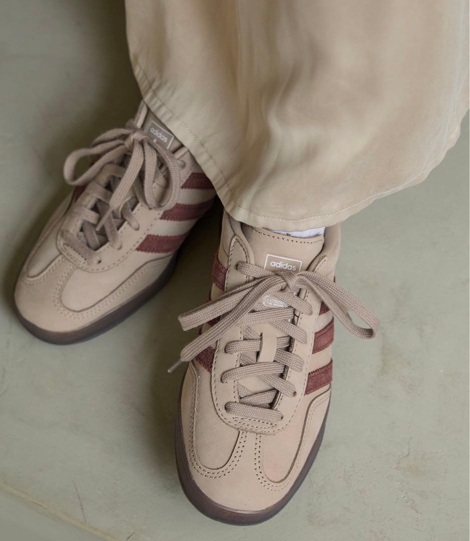 adidas originals/GAZELLE INDOOR ベージュ23