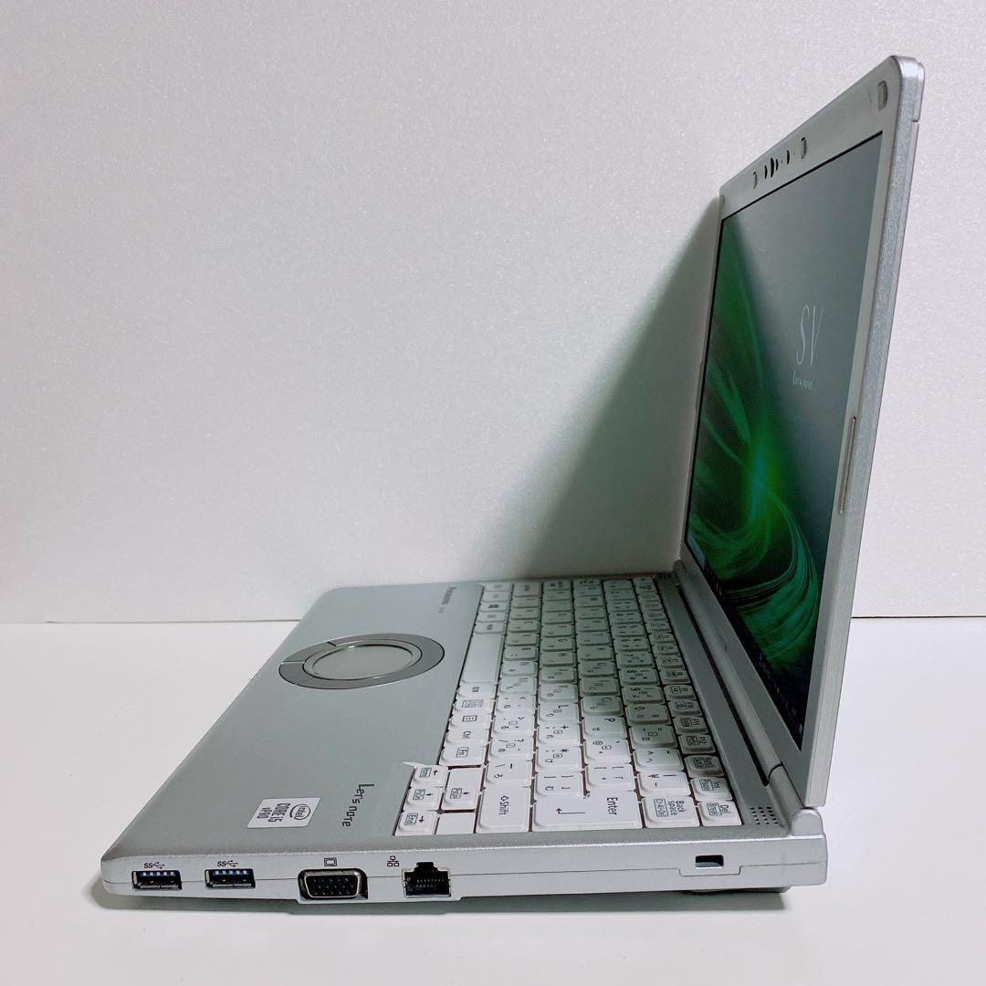 【美品】SV9爆速SSD256GB 8GBレッツノート第10世代パソコンPC