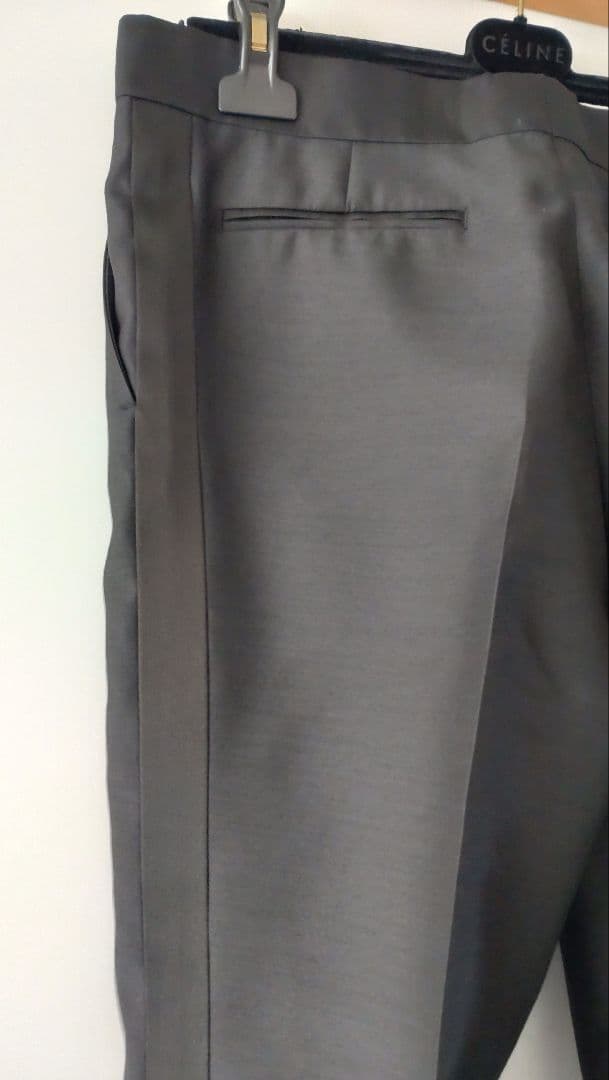 celine セリーヌ　ジャケット　スーツ　セットアップ　黒　フィービー　36