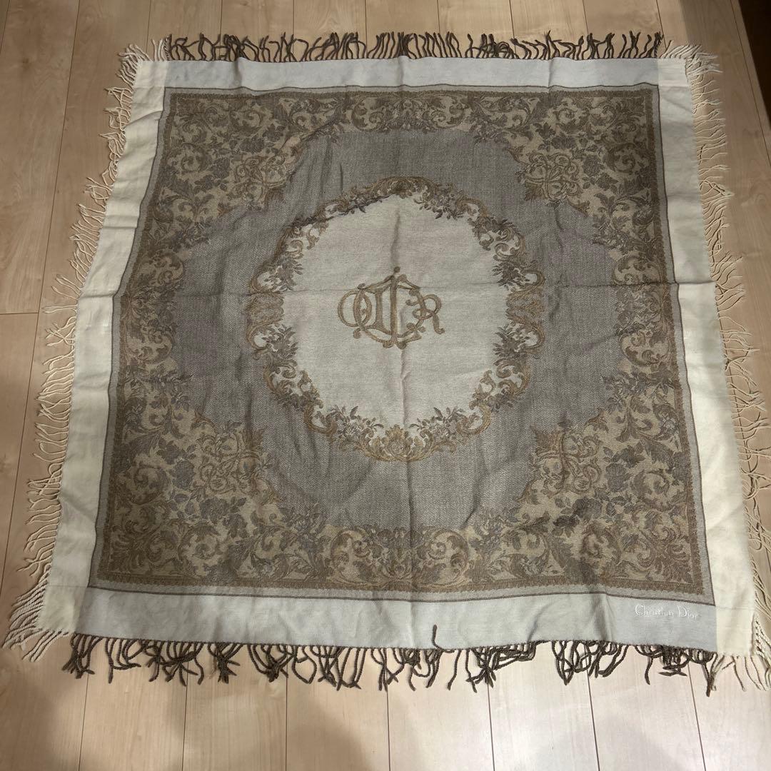 クリスチャンディオールDiorの大判ストール