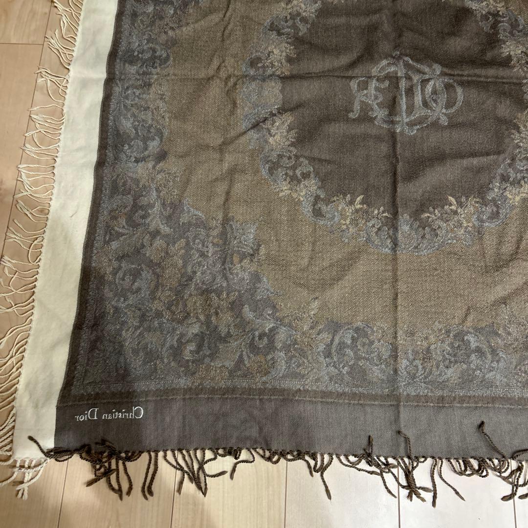 クリスチャンディオールDiorの大判ストール