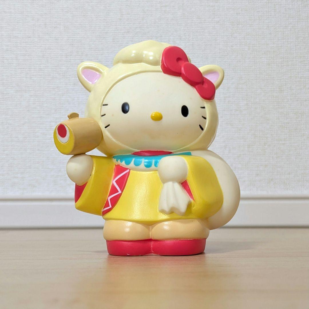 ハローキティ　七福神貯金箱7体セット　ひつじ　サンリオ　フィギュア　縁起物　干支