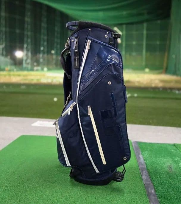 JLINDBERG スタンド式ゴルフバッグ ネイビー
