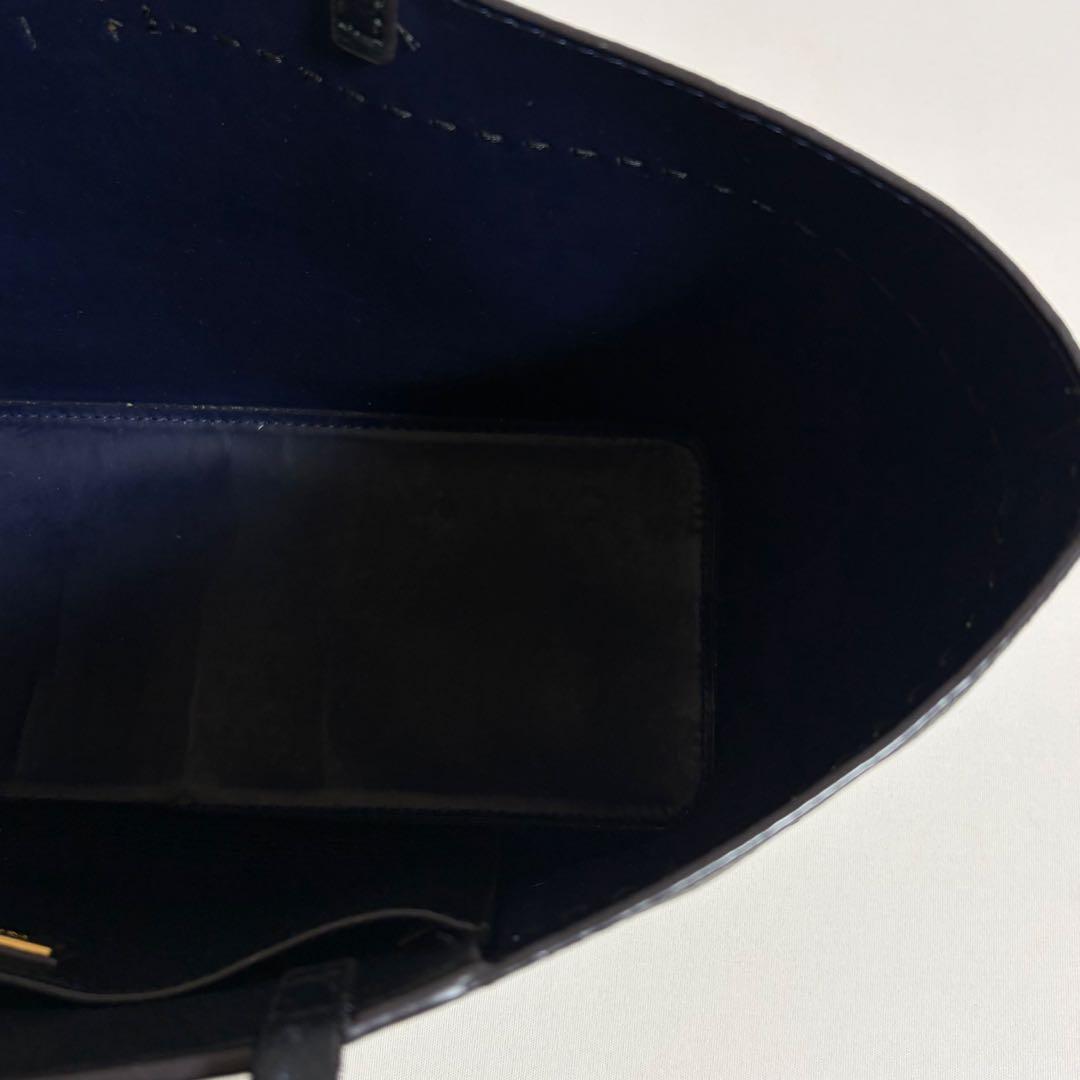 ✨美品✨ トリーバーチ トートバッグ A4可 レザー マックグロー フリンジ 黒