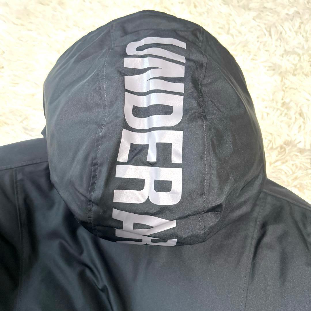 【アンダーアーマー】ベンチコート（XL）コールドギア ブラック　ロング　男女兼用