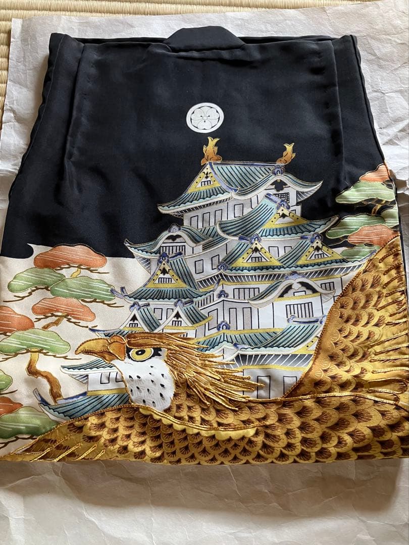 七五三 5歳　男の子　正絹着物と袴