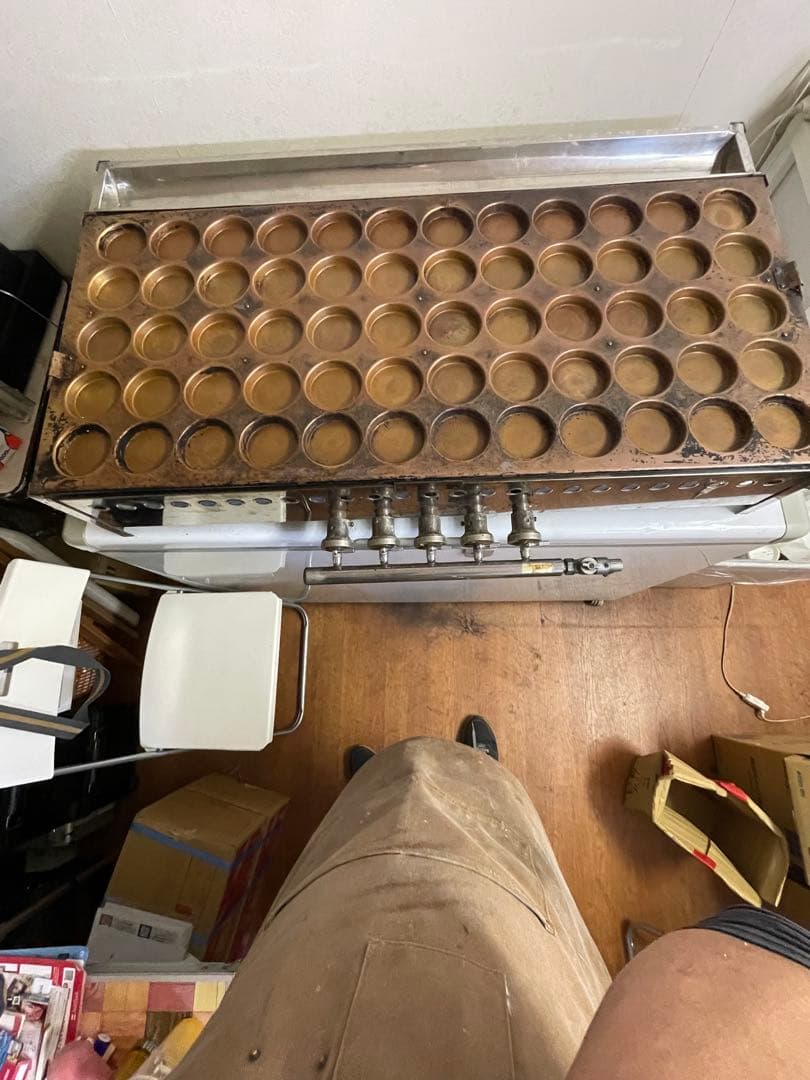 60穴大判焼　業務用(プロパンガス用)