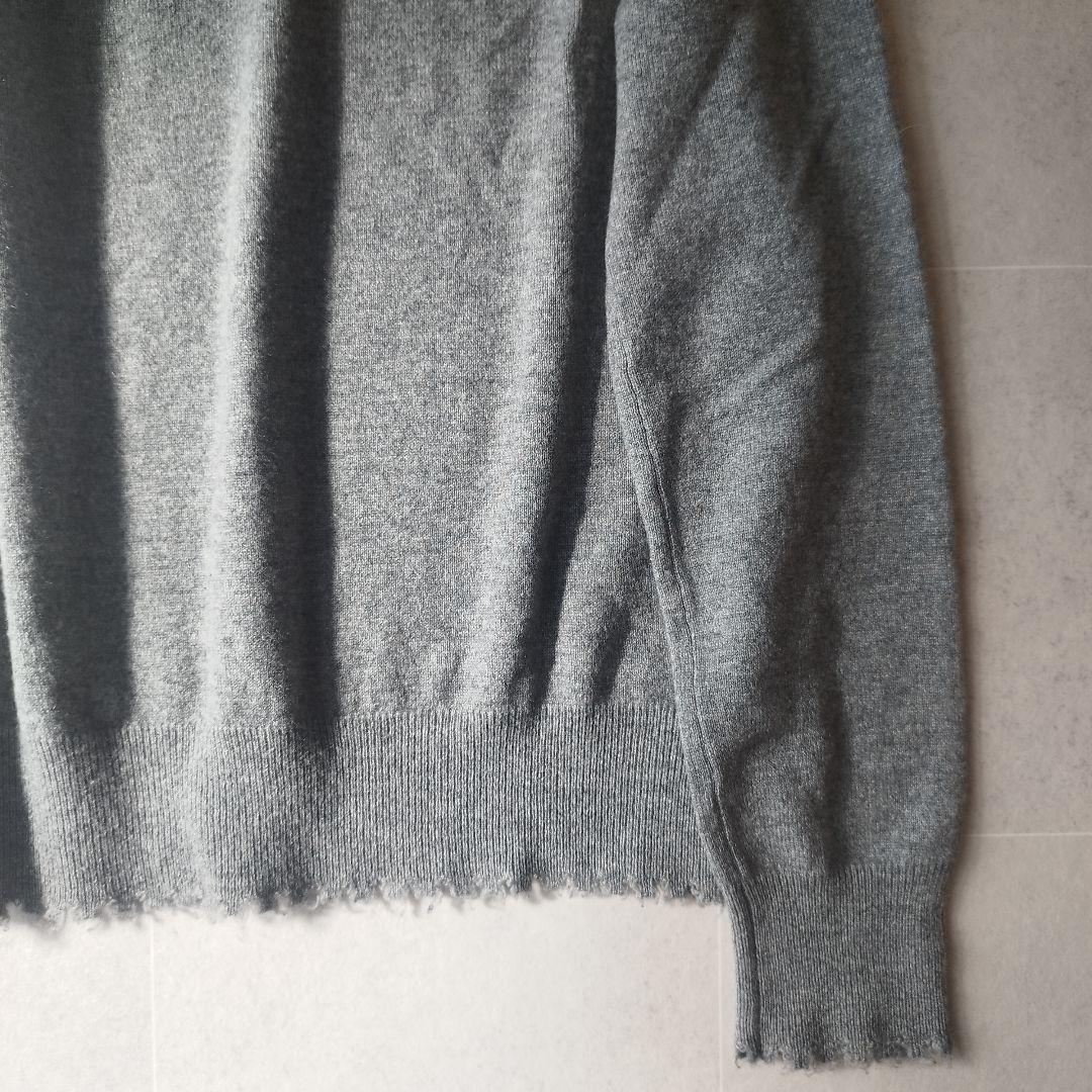 高級！定価5.8万✨️ Drawer カシミヤ100％Ｖネックフリンジニット