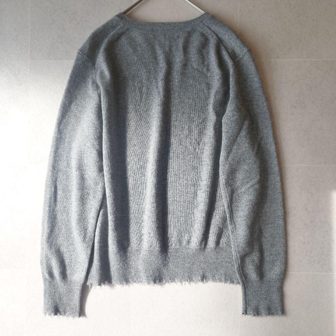 高級！定価5.8万✨️ Drawer カシミヤ100％Ｖネックフリンジニット