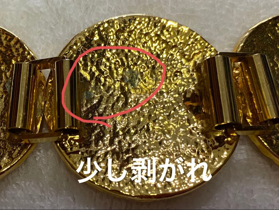 【美品！】GIANNI VERSACE ブレスレット　ジャンニ　ヴェルサーチ