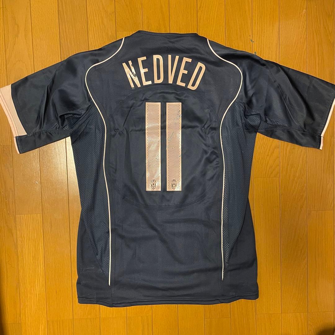 選手支給 ユベントス 04-05 ネドベド アウェイ チャンピオンズリーグ仕様