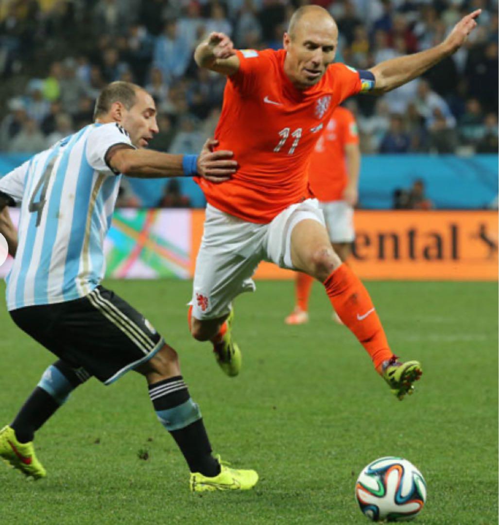 2014ワールドカップ オランダ代表 ロッベン#11