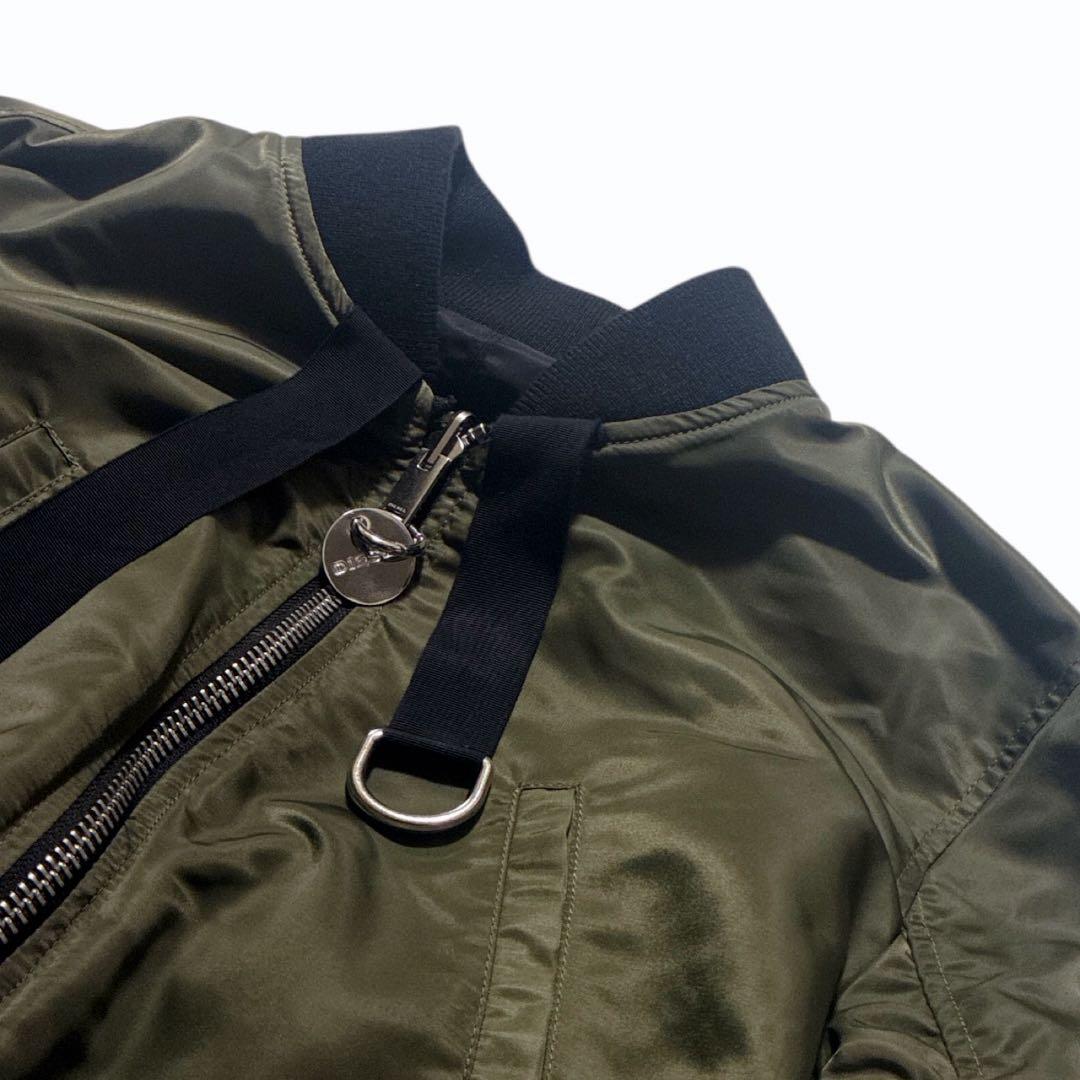 DIESEL ディーゼル　ボンバー ジャケット　MA-1 ショート リバーシブル