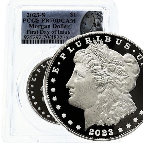 ★最高鑑定 PCGS PR70 DCAM モルガンダラー 2023 銀貨
