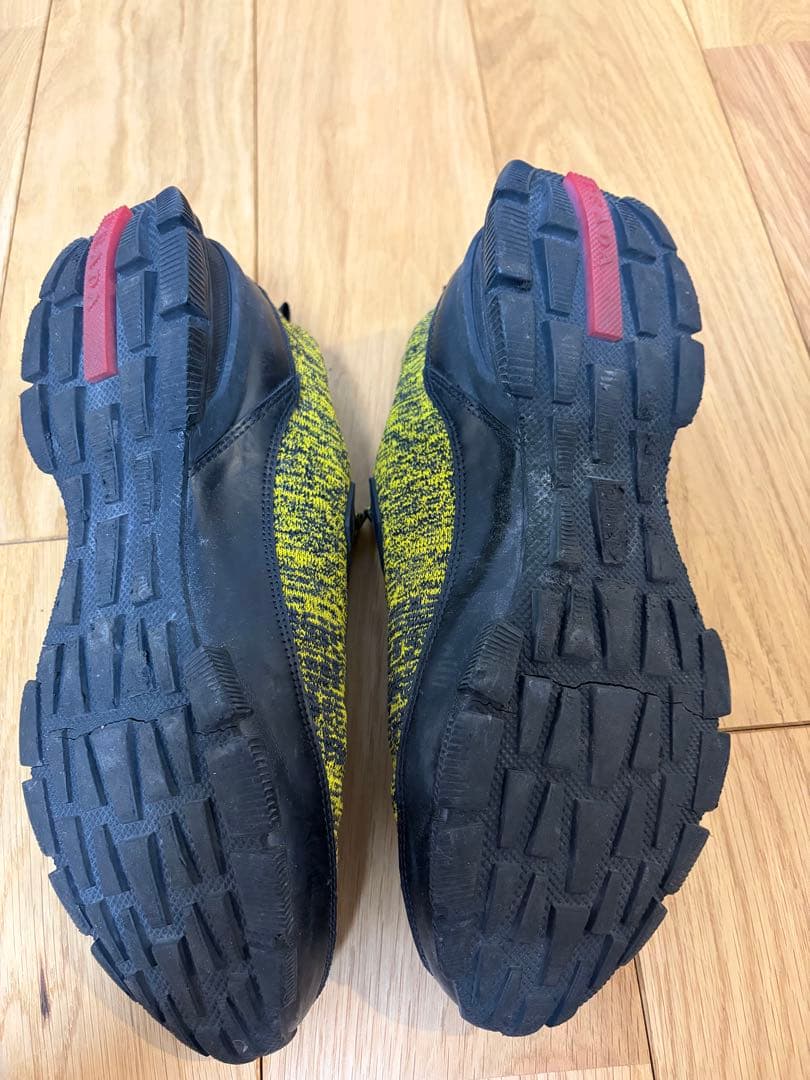 （SY様用）PRADA イエロー ブラック スニーカー 7.5