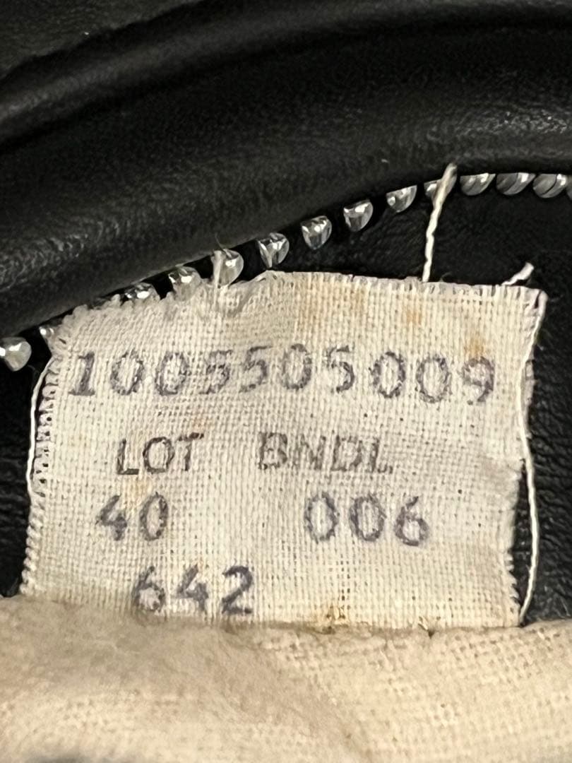 美品　Schott ブラックレザージャケット サイズ40 643