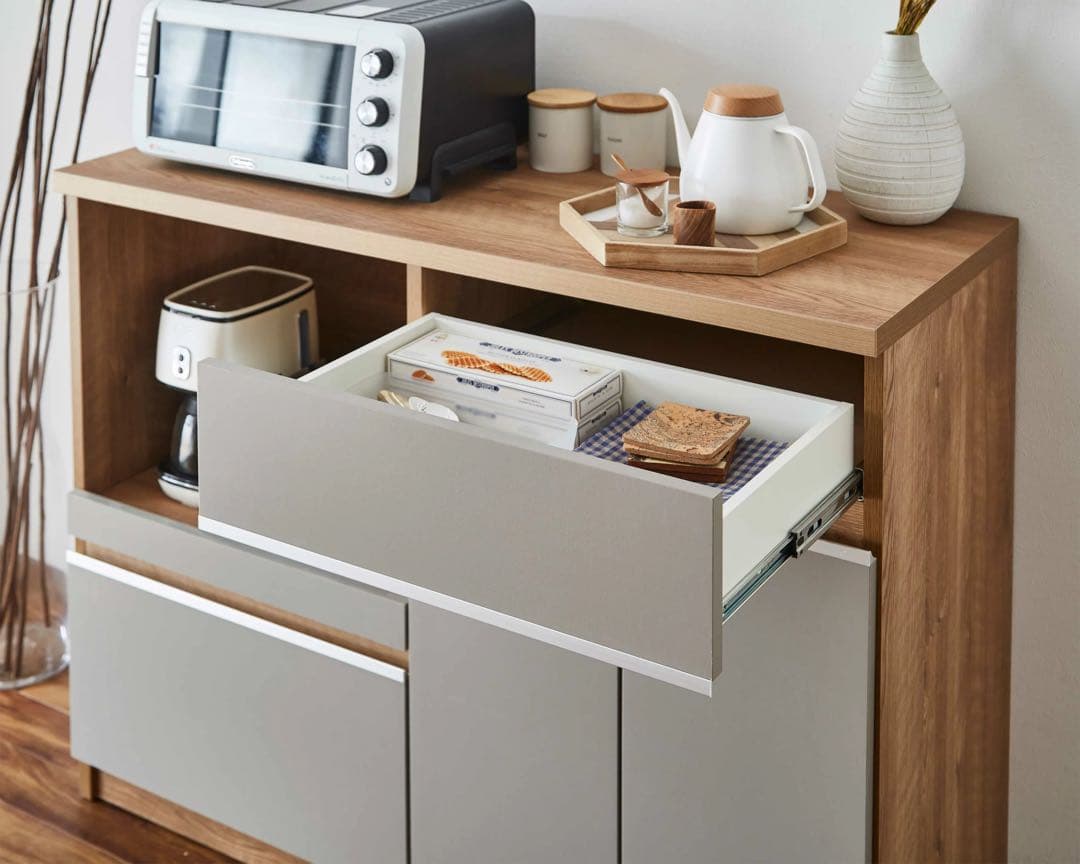 美品　ロータイプ 食器棚 キッチンカウンター