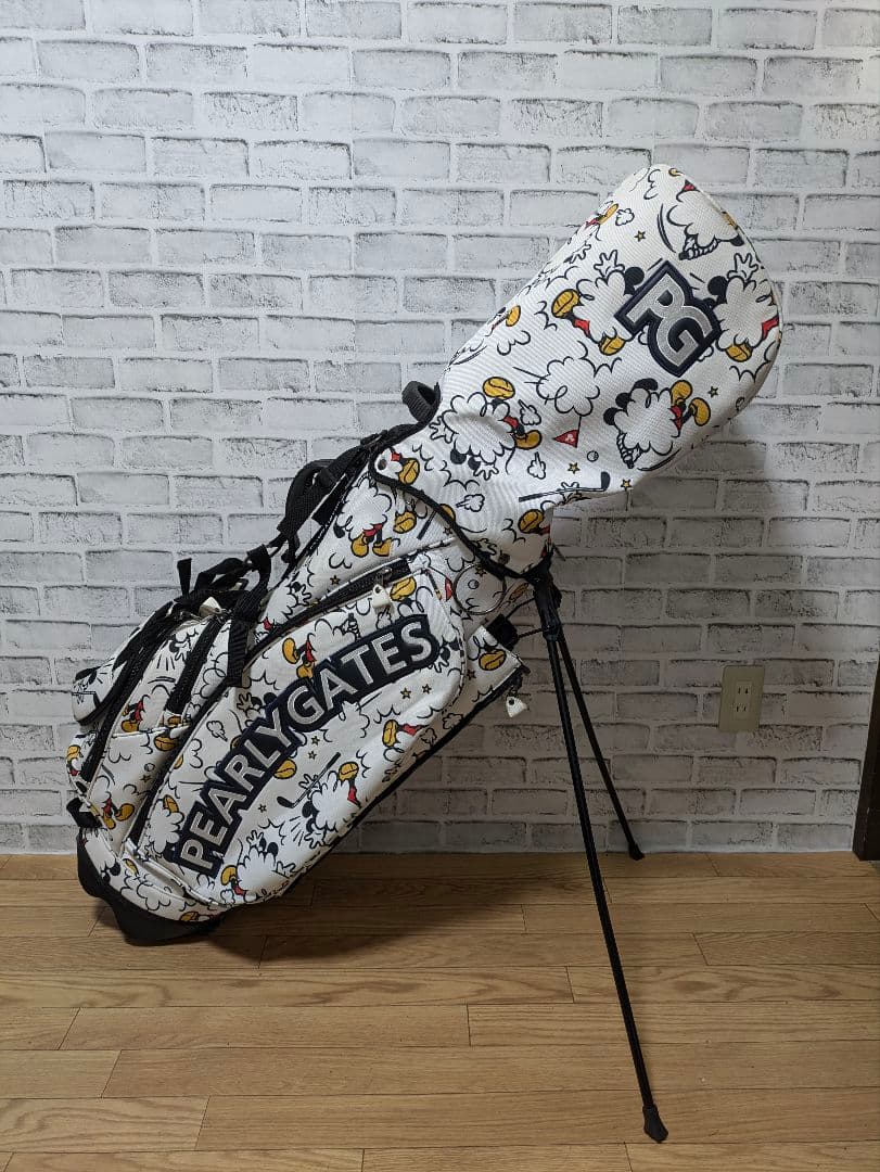 専用★パーリーゲイツ　ミッキーコラボキャディーバッグ　カラーホワイト