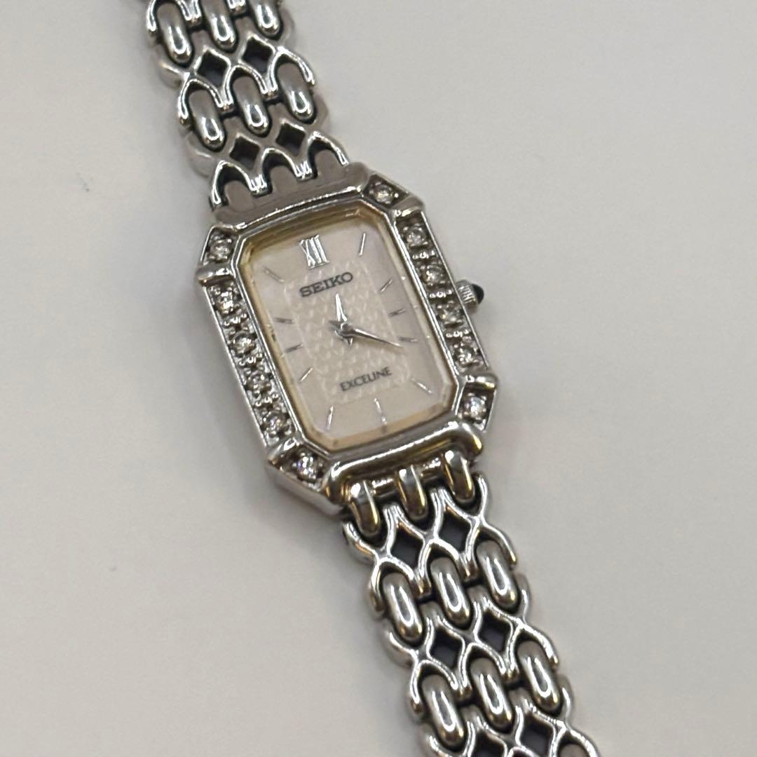 SEIKO セイコー エクセリーヌ 2E20-7460 ダイヤ12P
