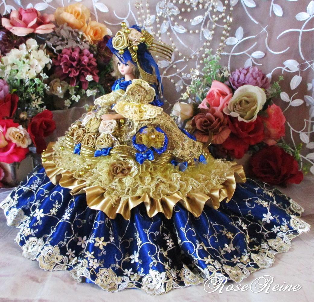 Fページ 美しきルノワールのアンティークゴールド ボリュームドレス