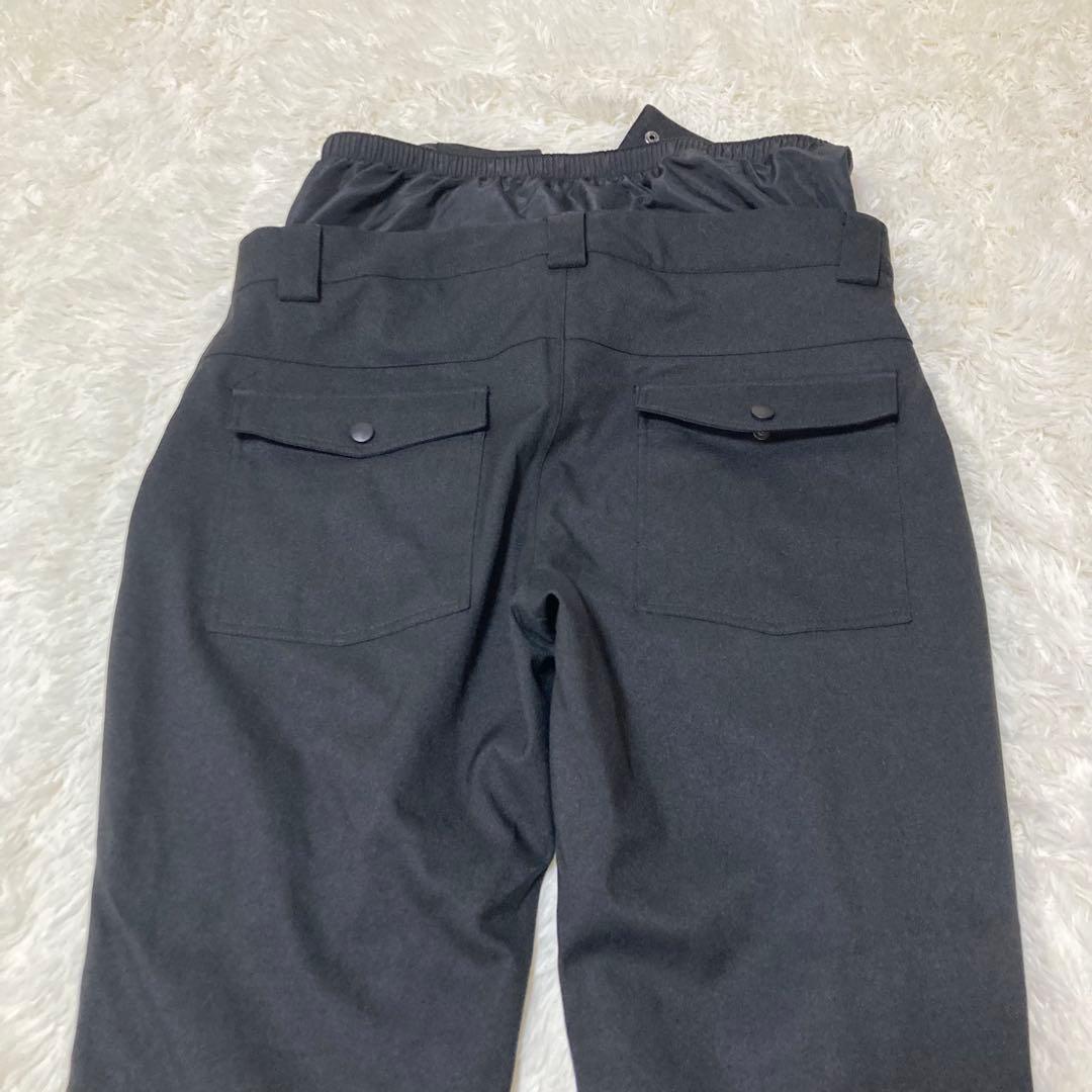 専用　ハイマスマニア　 スノーボードウェア　スキー上下セット L 紺　黒