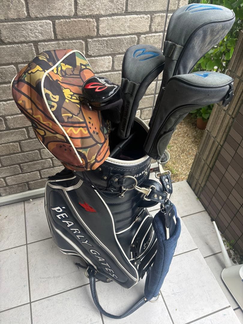 ロ*ト様 パーリーゲイツ　PEARLY GATES ツアー　キャディバッグ　ヘッ