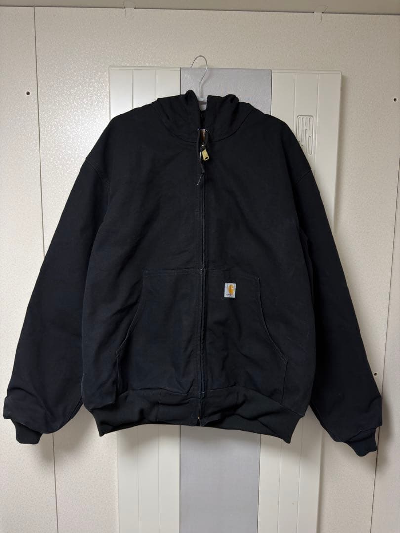 Carhartt アクティブジャケット J131￼ ブラック L　USA製