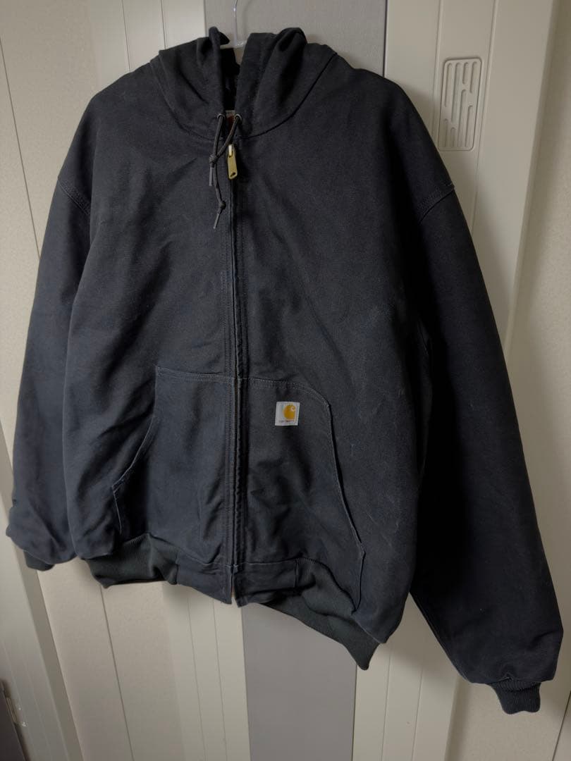 Carhartt アクティブジャケット J131￼ ブラック L　USA製