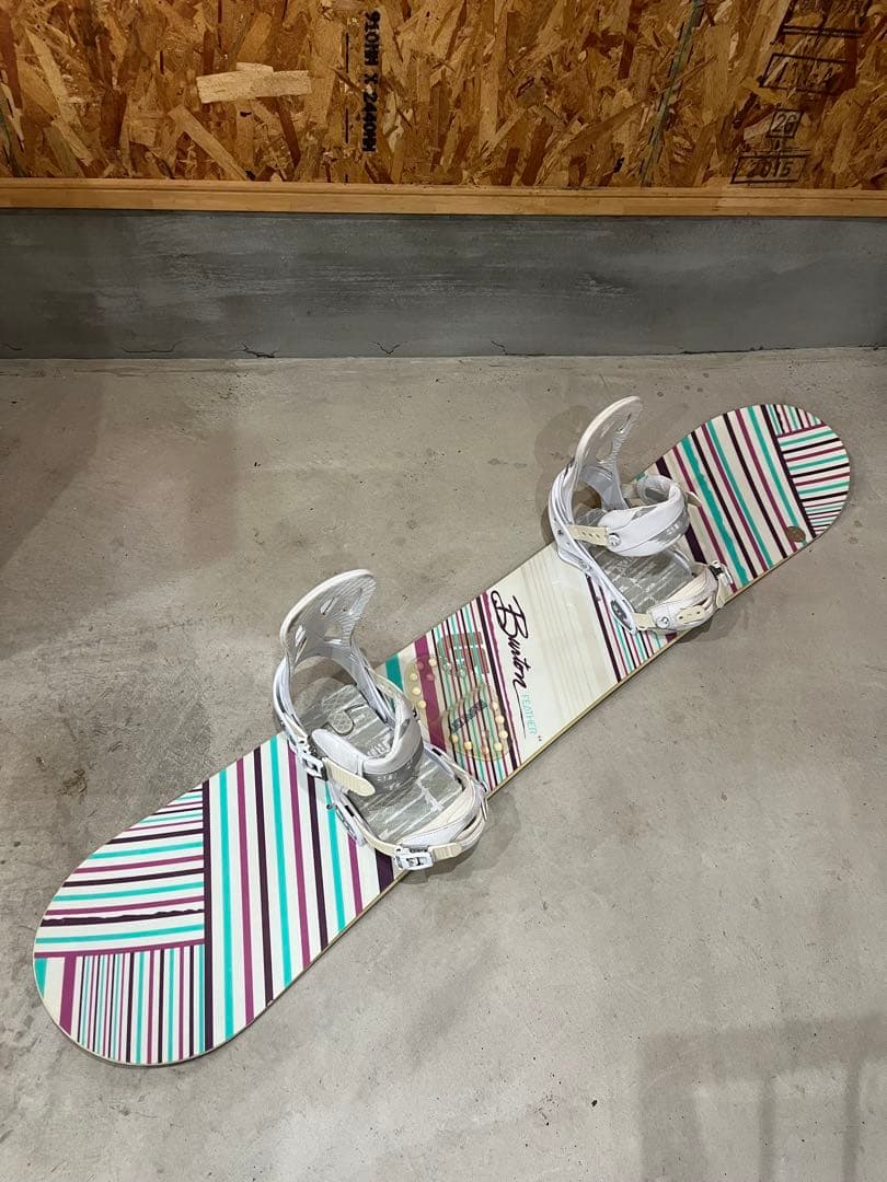 BURTON FEATHER 144㎝　3点セット　即日発送可能
