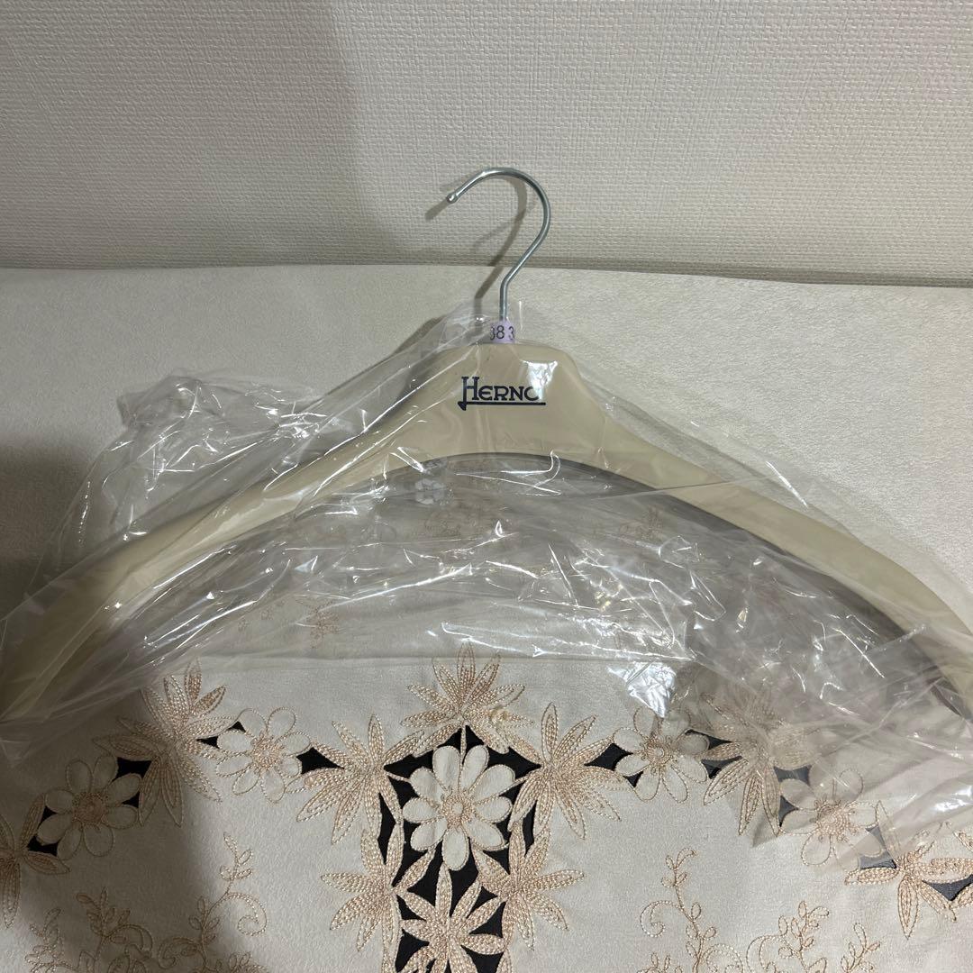 HERNO❤︎ナイロンウルトラライト＆ニューレディ フェイクファー ジャケット38