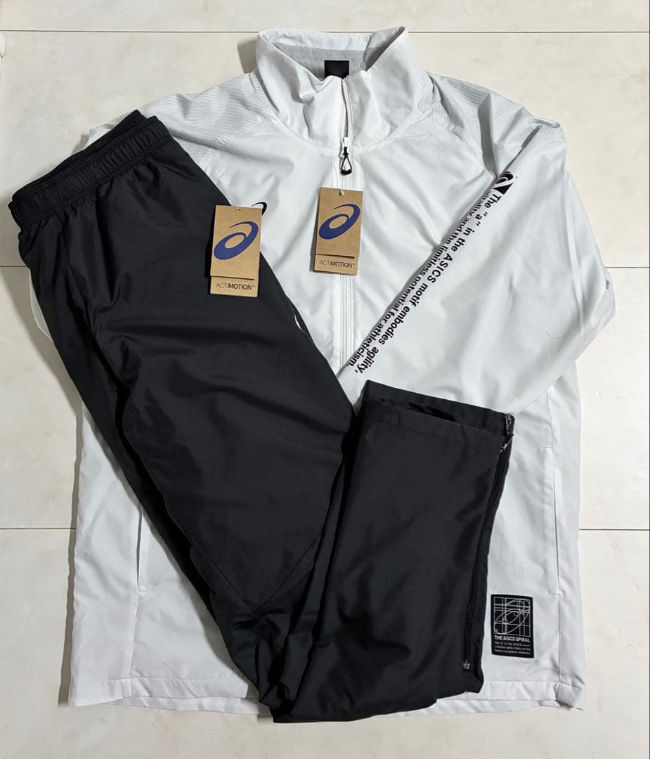 セ*イ様 【新品】ASICS/裏トリコットグラフィックウインドブレーカージャケッ