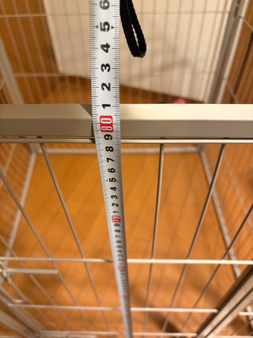 金属製犬用ペットサークル 80cm✖︎8枚