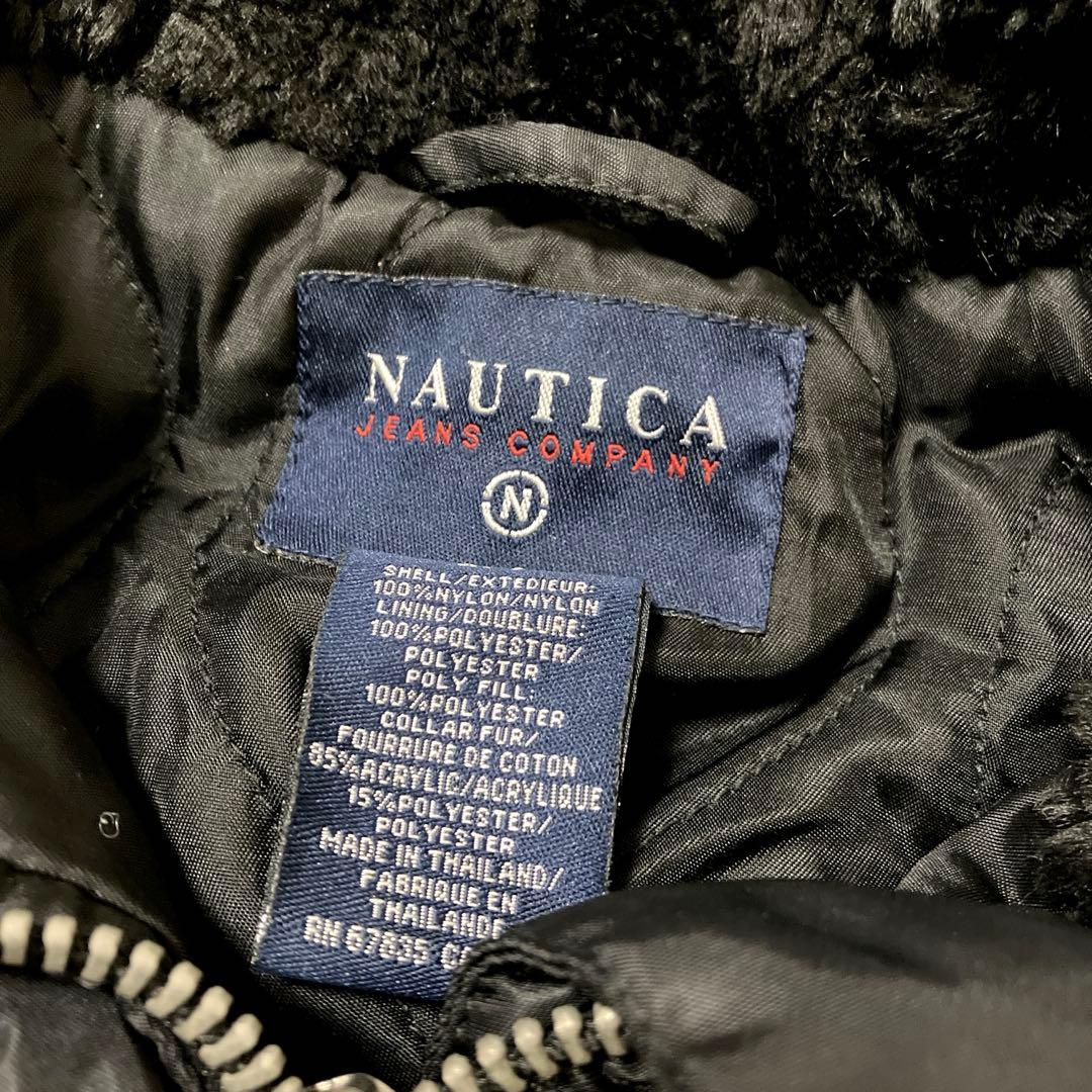 ジャケット・アウター NAUTICA N-2B N2B black flight bomber jkt