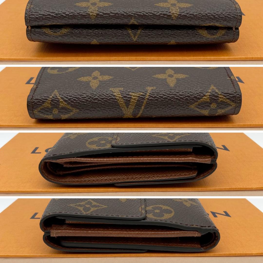 ルイヴィトン　モノグラム　エリーズ　三つ折り財布　772