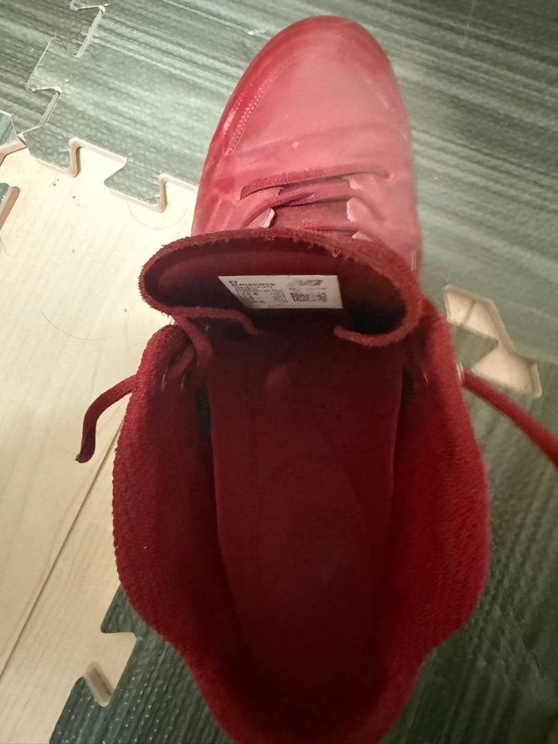 New Balance 4040 レッド スパイクシューズ