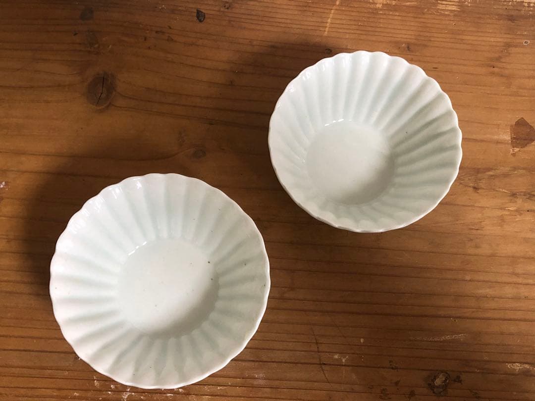 山本亮平・ゆき　花形小鉢　2点セット