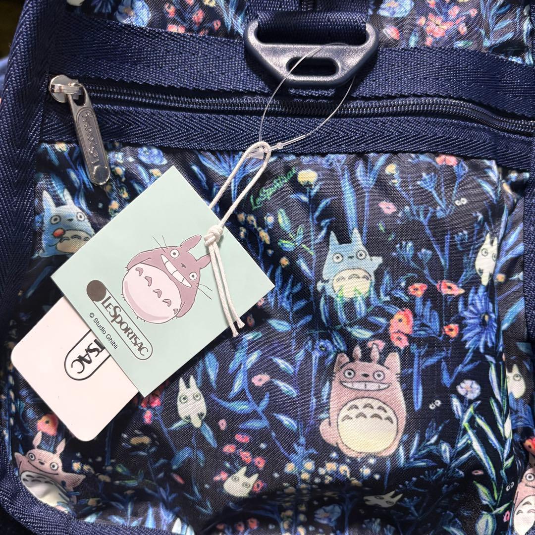 新品 lesportsac となりのトトロ　コラボバッグ　ボストンバッグ